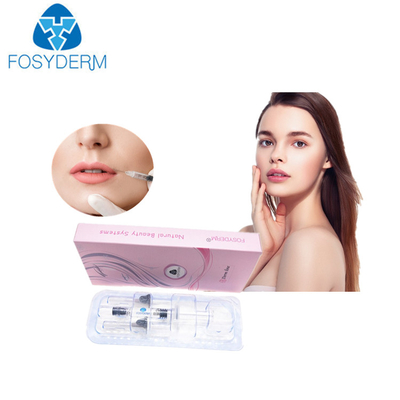 La cruz duradera ligó el gel ácido hialurónico de los llenadores cutáneos del labio