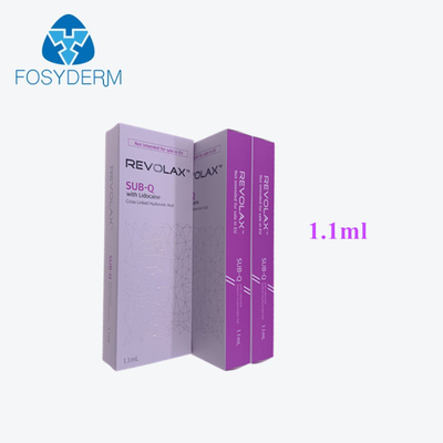 Llenadores ácidos hialurónicos sub de Corea Revolax 1.1Ml Q para la nueva formación de la nariz