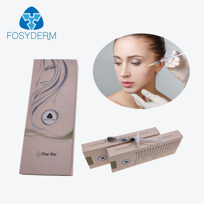 Llenador facial ácido hialurónico fino de 1 ml Fosyderm para quitar líneas finas
