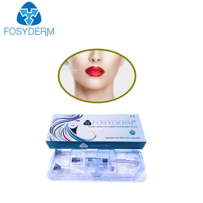 La cruz de relleno facial de 1,1 ml ligó inyecciones cutáneas del llenador del labio del llenador