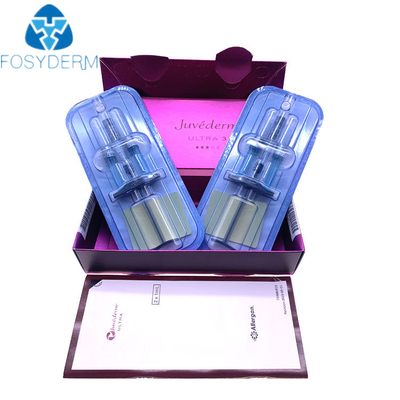 Gel ácido hialurónico ligado cruz cutánea de la inyección de los llenadores del labio 2*1ML para la rinoplastia