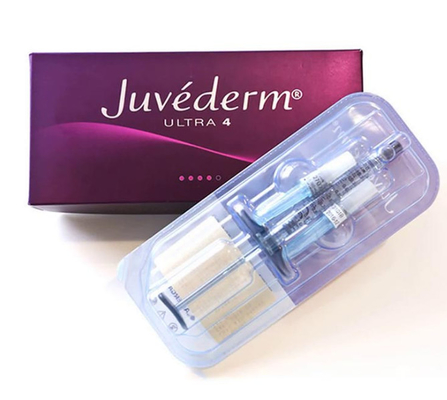 Inyecciones cutáneas ácidas hialurónicas ligadas cruz del llenador del gel de Juvederm con rinoplastia de la lidocaína