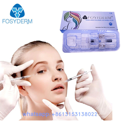 24 mg/ml inyecciones ácidas hialurónicas del gel del llenador de Fosyderm del llenador cutáneo facial de la ha