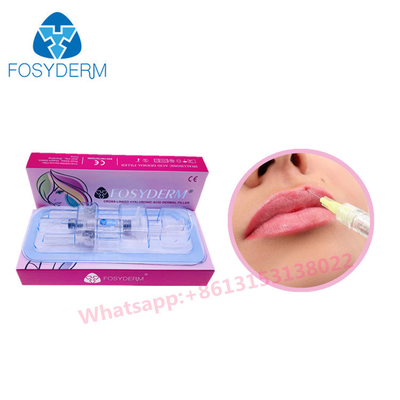 La cruz no invasor hialurónica del llenador del labio del ácido de Fosyderm ligó llenadores de la ha