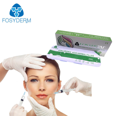 Llenadores de Fosyderm 2ml para las líneas finas ácido hialurónico facial cutáneo