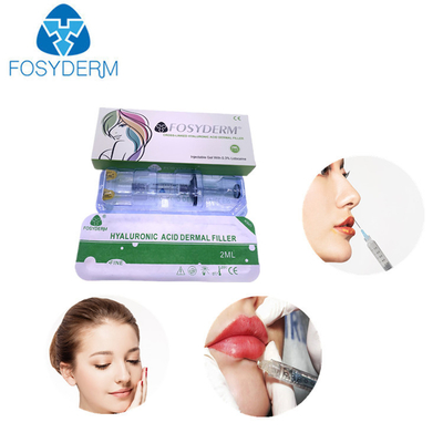 Llenador cutáneo ligado cruz 24mg ácido hialurónico 2ml para las arrugas faciales