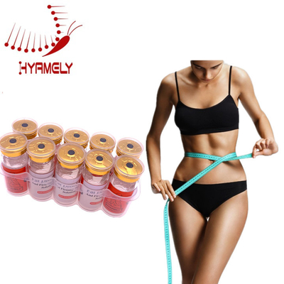 Quitando las grasas de cuerpo que inyectan la solución lipolítica de 10ml Hyamely ligeramente
